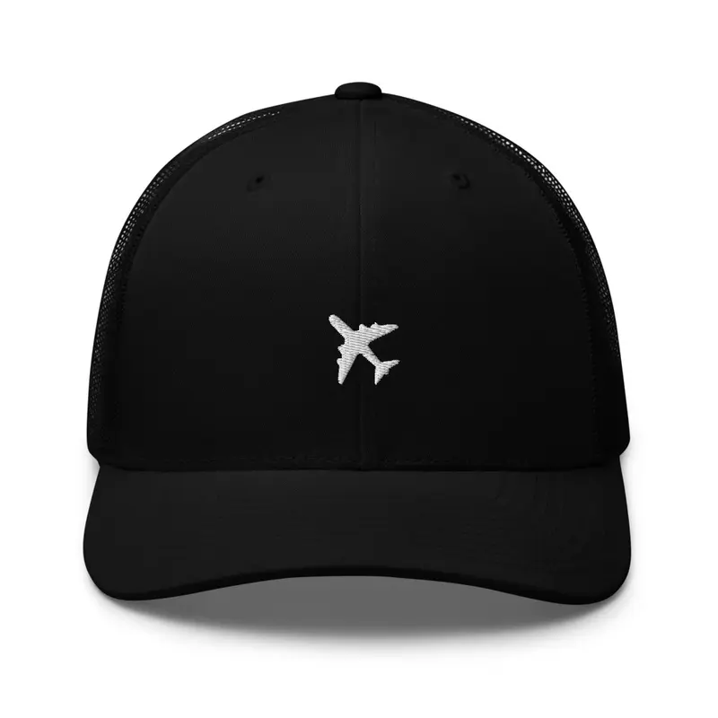 Plane Signature Trucker Hat