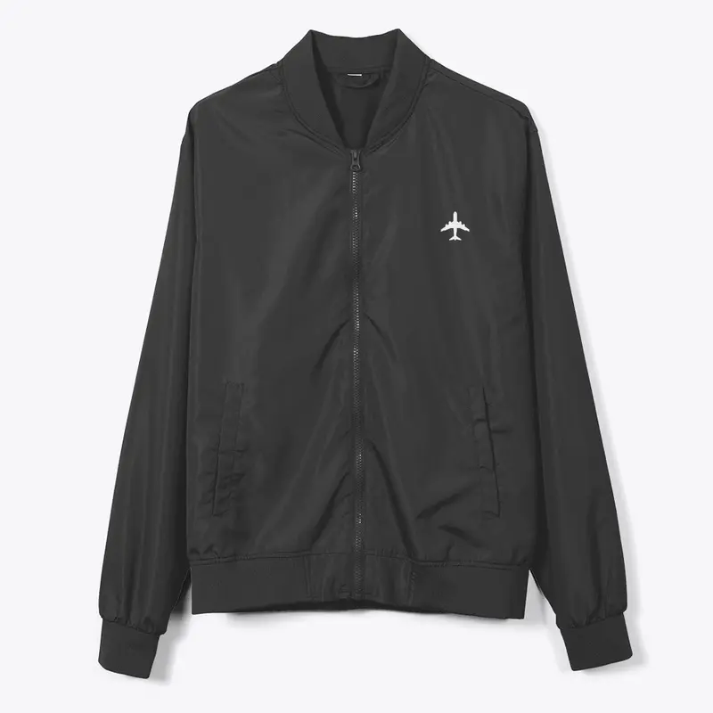 Plane Signature Bomber Jacket