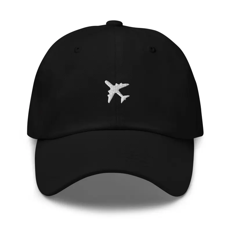 Plane Signature Dad Cap